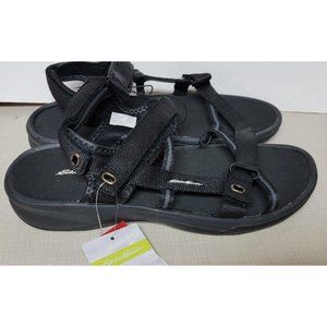 EDDIE BAUER Women's Lark Black SANDALS Sizes 10M